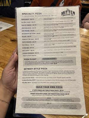 Menu photo 2 The Mitten Brewing Grand Rapids, MI Menu photo 2 The Mitten Brewing Grand Rapids, MI