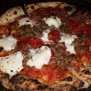 The Backspace - Fennel sausage pizza. Very flavorful! - Italian Near Me - Austin, Texas