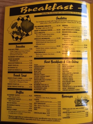 Menu photo 6 Varsity Inn Restaurant Seattle, WA