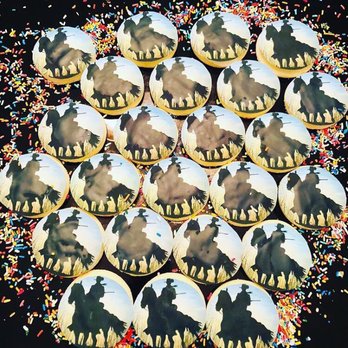 The Cookie Conspiracy - the silhouettes of cowboys on cookies - Desserts Near Me The Cookie Conspiracy - the silhouettes of cowboys on cookies - Desserts Near Me