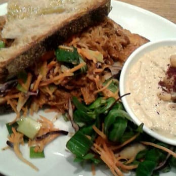 Brother Hubbard - The pulled pork sandwich with hummus - Middle Eastern Near Me - Dublin, D Brother Hubbard - The pulled pork sandwich with hummus - Middle Eastern Near Me - Dublin, D