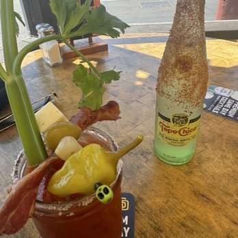 High Dive Bar And Grill - Bloody Mary + Ranch Water - American Near Me - San Diego, California High Dive Bar And Grill - Bloody Mary + Ranch Water - American Near Me - San Diego, California