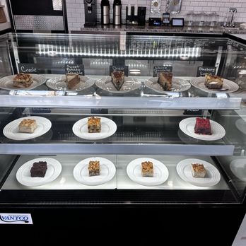 Gulf Coast Bread Pudding - Dessert display case - Desserts Near Me - Houston, Texas