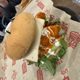 Buffalo chicken sandwich