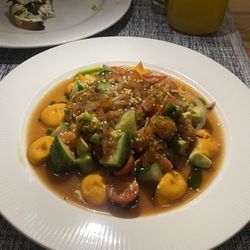 DUA Italian Cuisine and Steak House - Salmon ceviche