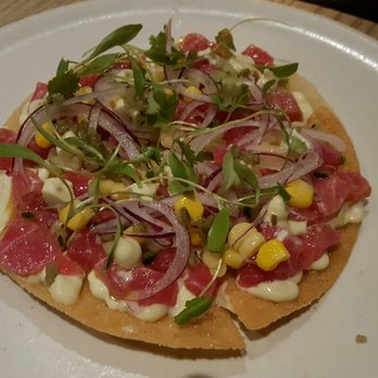 Azabu - Tuna Sashimi Tostada - Japanese Near Me - Auckland, AUK