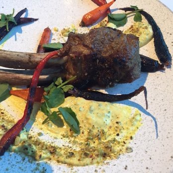 Hearth 61 - Rack of lamb (2 bone portion) - New American Near Me - Paradise Valley, Arizona Hearth 61 - Rack of lamb (2 bone portion) - New American Near Me - Paradise Valley, Arizona