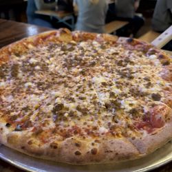 Sausage & goat  cheese.