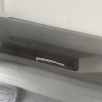 Frederick Auto Spa - Rt 40 - Trash still left there and stains on the door - Car Wash Near Me - Frederick, Maryland