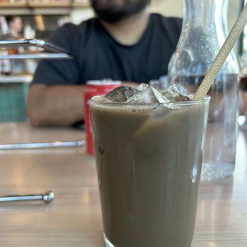 Colossus - Hojicha latte - Bakeries Near Me - San Pedro, California