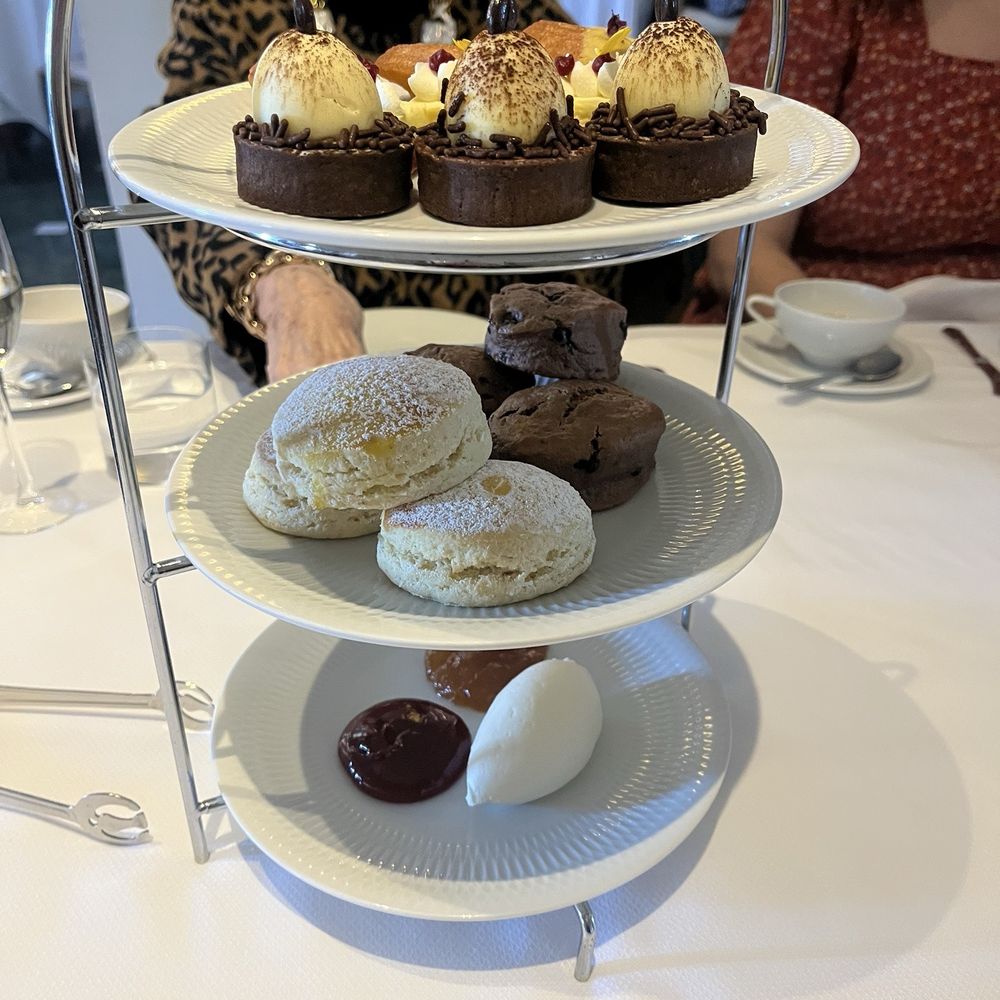 The French Room - Desserts for all of us, scones, coffee tiramisu, strawberry tart, orange Madeline - French Near Me - Dallas, Texas The French Room - Desserts for all of us, scones, coffee tiramisu, strawberry tart, orange Madeline - French Near Me - Dallas, Texas
