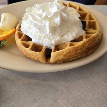 Elmo's Diner - Blueberry waffle - Diners Near Me - Durham, North Carolina Elmo's Diner - Blueberry waffle - Diners Near Me - Durham, North Carolina