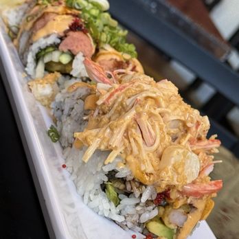 Oppa Sushi - Red Dragon Maki & Patriots Maki - Sushi Bars Near Me - Boston, Massachusetts