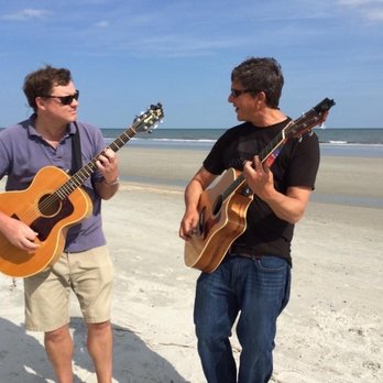 Infinity Charters HHI - Cory and his old time high school pal can be seen occasionally playing their acoustic duo act. - Boating Near Me - Hilton Head Island, South Carolina