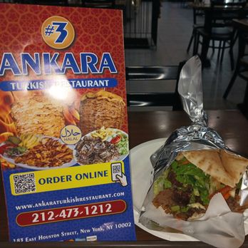 Ankara #3 - Menu Lamb gyro - Turkish Near Me - New York, New York