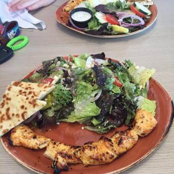 Luna Grill - Colleyville - Greek salad with chicken - Mediterranean Near Me - Colleyville, Texas Luna Grill - Colleyville - Greek salad with chicken - Mediterranean Near Me - Colleyville, Texas