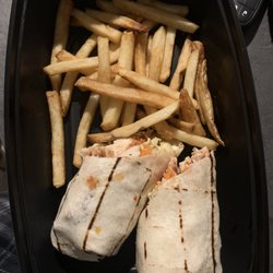 Boston Pizza - Chicken wrap and fries ?