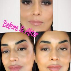 Endlessfix Beauty Bar - Before & After. What a big difference it makes to have defined and well shaped eyebrows