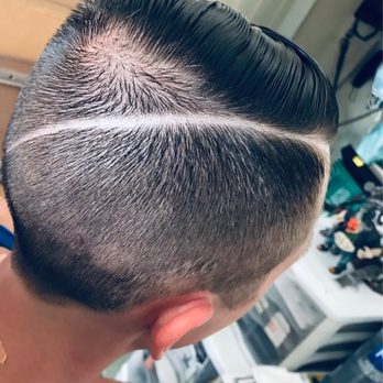 The B Room Barbershop - High Part High Fade - Barbers Near Me - Long Beach, California