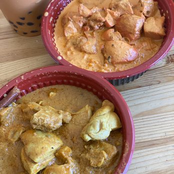 Naan Stop - Chicken Bowl Snow Bubble with Boba Chicken Tikka Masala Chicken Curry - Indian Near Me - Isla Vista, California