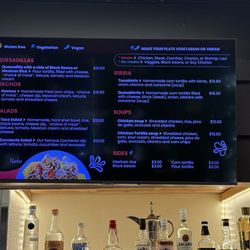 Ta Contento - Mex Fresh Food - Menu