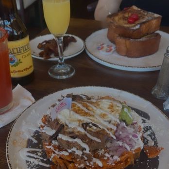 Madres Brunch - Chilaquilles rojos - Breakfast & Brunch Near Me - Bellflower, California