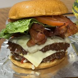 Cluck Cluck Moo’s - Classic Bacon Double Cheeseburger