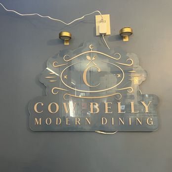 Cow Belly Modern Dining - Sign - Comfort Food Near Me - Los Angeles, California Cow Belly Modern Dining - Sign - Comfort Food Near Me - Los Angeles, California