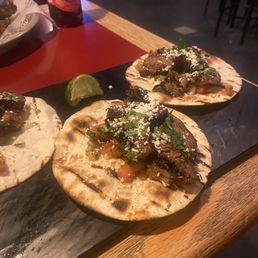Steak tacos