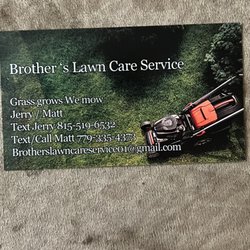 Brother‘s Lawn Care Service