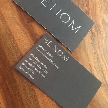 Benom Wines - He offers 411 when venturing to Bordeaux, France. Give him a call - Wine Tasting Room Near Me - Paso Robles, California
