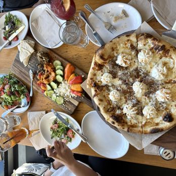 The Goat & Vine - @jhennybventures (ig/tiktok) Our spread: The G&V salad, Hummus plate, You Confit Me, The Butcher Shop (under) - Pizza Near Me - Temecula, California The Goat & Vine - @jhennybventures (ig/tiktok) Our spread: The G&V salad, Hummus plate, You Confit Me, The Butcher Shop (under) - Pizza Near Me - Temecula, California