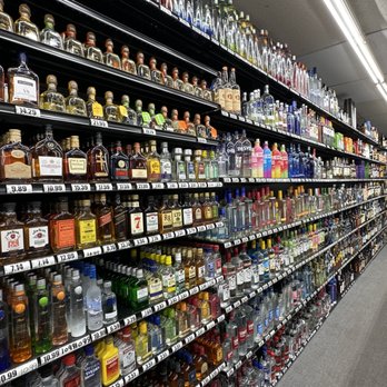 Redford Liquor Store - shelves of liquor - Beer, Wine & Spirits Near Me - Redford, Michigan Redford Liquor Store - shelves of liquor - Beer, Wine & Spirits Near Me - Redford, Michigan