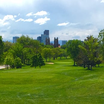 City Park Golf Course - Looking down the Fairway on #15 - Golf Near Me - Denver, Colorado
