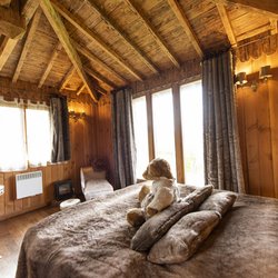 Au Refuge des 3 Ours - Cabane La Grande Ourse avec sa propre salle d'eau à l'intérieure.