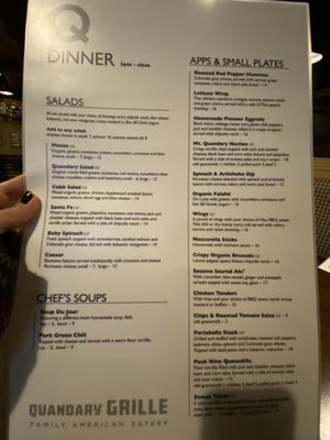 Menu photo 2 Quandary Grille Breckenridge, CO Menu photo 2 Quandary Grille Breckenridge, CO