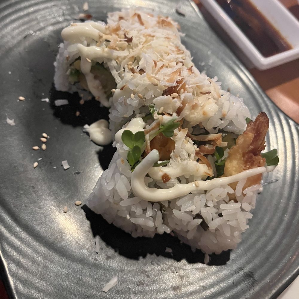 Sawa Sushi - Coconut Shrimp Maki Roll - Sushi Bars Near Me - Las Vegas, Nevada Sawa Sushi - Coconut Shrimp Maki Roll - Sushi Bars Near Me - Las Vegas, Nevada