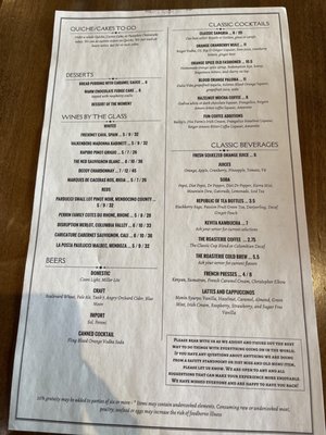 Menu photo 5 The Classic Cup Cafe Kansas City, MO Menu photo 5 The Classic Cup Cafe Kansas City, MO