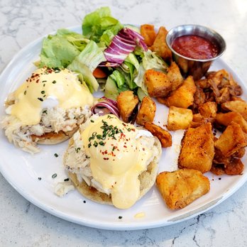 Openaire - Crab benedict - New American Near Me - Los Angeles, California Openaire - Crab benedict - New American Near Me - Los Angeles, California