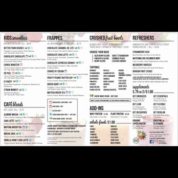 Fuel Nutritional Smoothie Cafe’ - menu - Juice Bars & Smoothies Near Me - Emmaus, Pennsylvania Fuel Nutritional Smoothie Cafe’ - menu - Juice Bars & Smoothies Near Me - Emmaus, Pennsylvania
