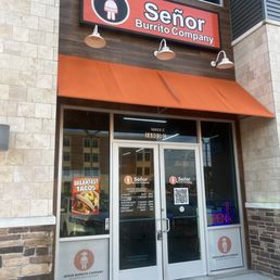 The front of the restaurant. A fan of the food mentioned that they have a really good breakfast burrito.
