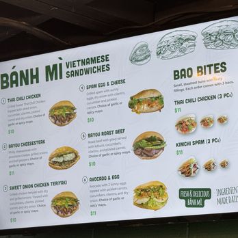 BAMBU - Bánh Mì Vietnamese sandwiches, bao bites - Bubble Tea Near Me - Metairie, Louisiana