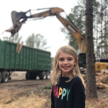 Charleston Stump Stompers & Tree Service - Our daughter overseeing the hauling operations. - Tree Services Near Me Charleston Stump Stompers & Tree Service - Our daughter overseeing the hauling operations. - Tree Services Near Me