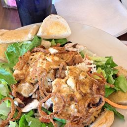 Crab cake salad Crab cake salad