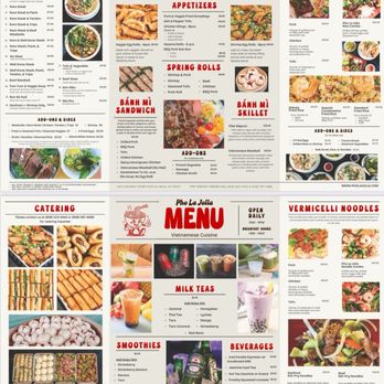 Pho La Jolla - Menu - Vietnamese Near Me - La Jolla, California Pho La Jolla - Menu - Vietnamese Near Me - La Jolla, California