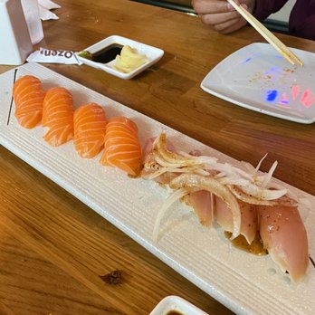 Ozen - Happy Hour salmon + albacore - Ramen Near Me - Rancho Cucamonga, California