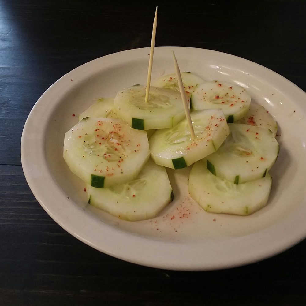 Cucumber appetizer Cucumber appetizer