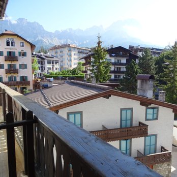 Hotel Ancora - view from our room - Hotels Near Me - Cortina d'Ampezzo, BL