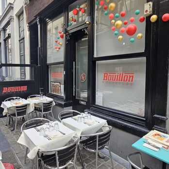 Bouillon Bruxelles - Outdoor seating - Belgian Near Me - Brussels, BRU
