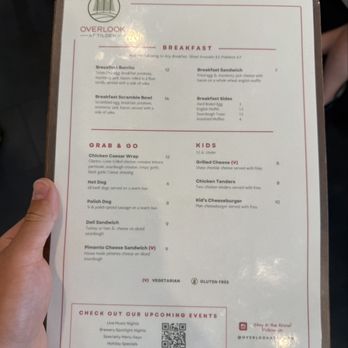 Overlook at Tilden - Menu - American Near Me - Berkeley, California